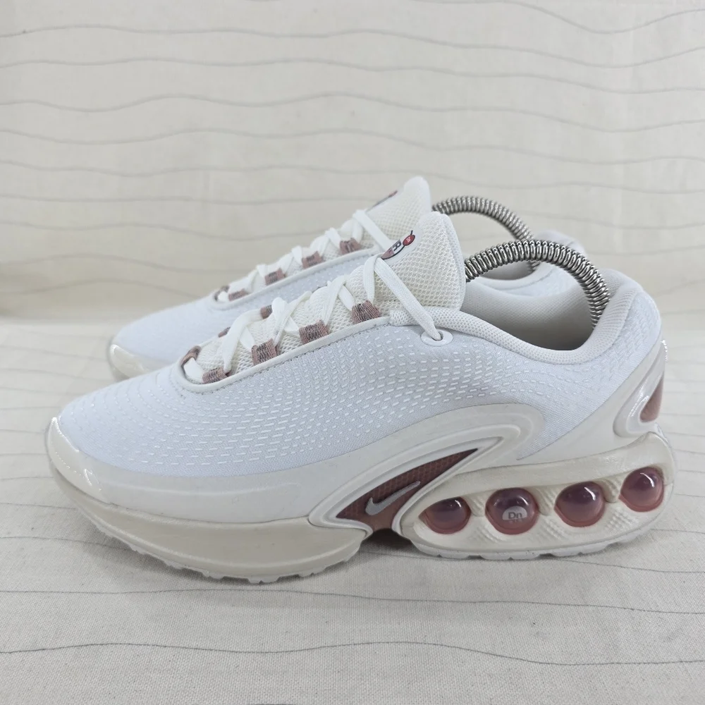 Nike Womens Air Max DN Tech Summit White Particle Pink Shoes IH0284-100 Size 7.5 - Picture 2 of 15